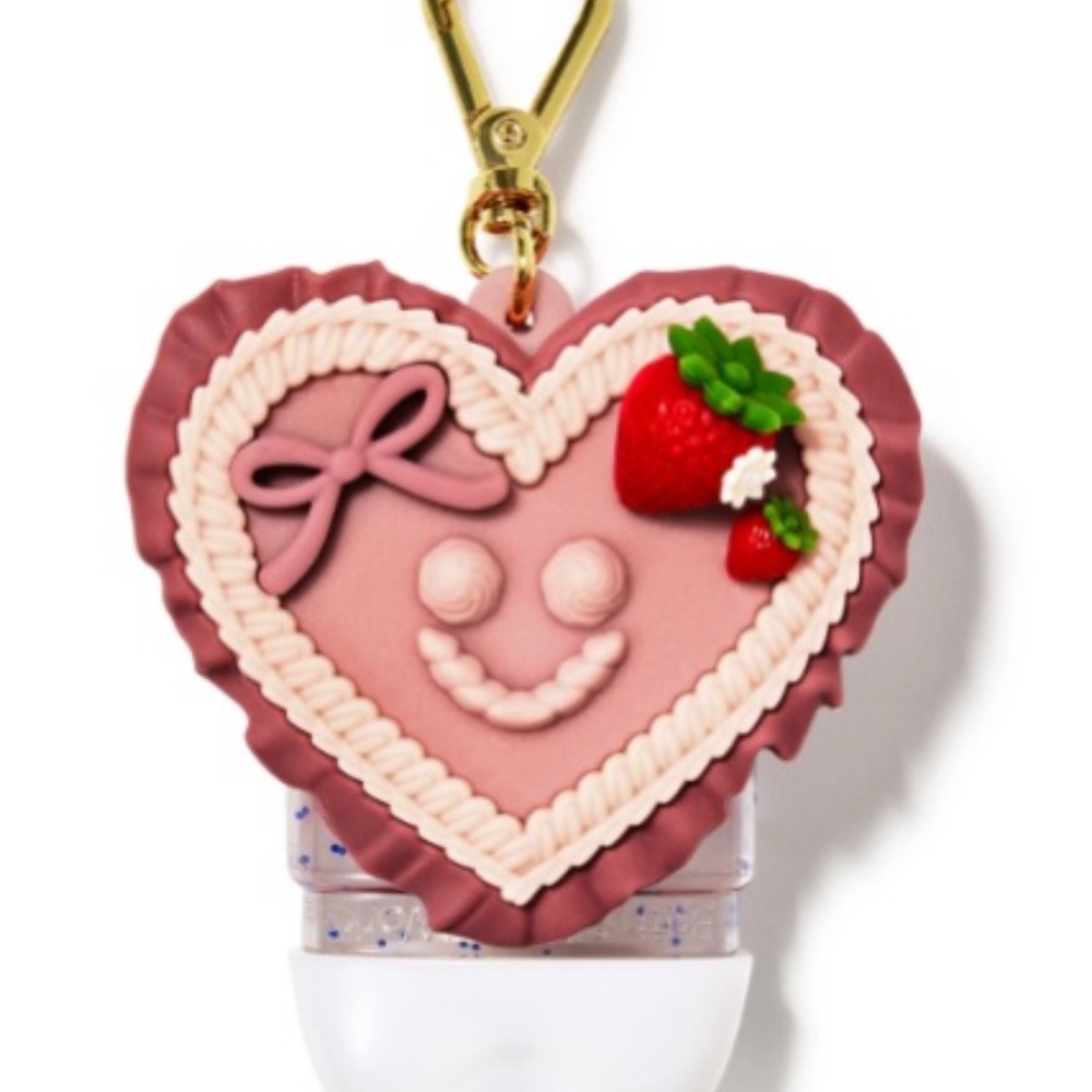 Bath & Body Works Happy Coquette Cake Hand Sanitizer Holder! **Limited Edition**